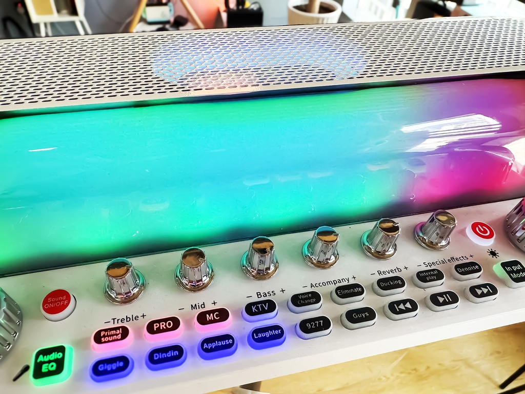 Wireless Speaker & Mixer 2-in-1
