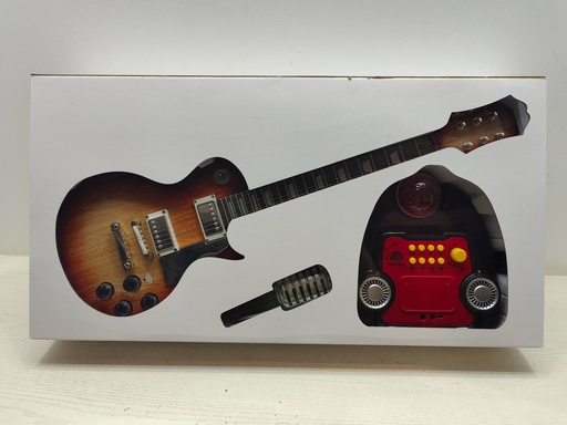 [EAM-ENJ-998] 2.4G Toy Guitar with Amplifier and Stage Mic set
