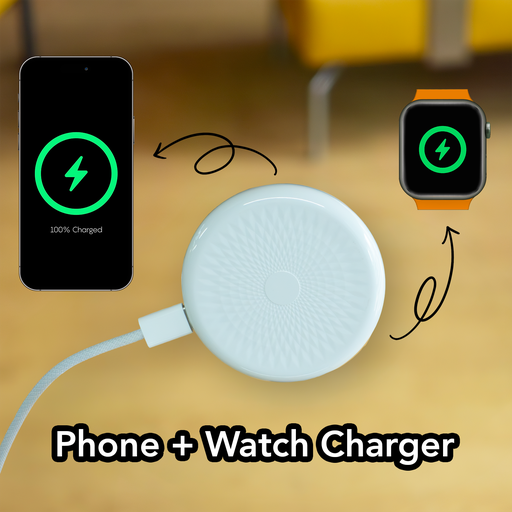 [EAM-XTW-85B] Phone + Watch magnetic charger